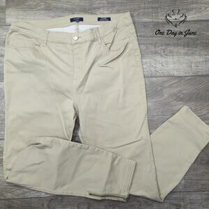 Kaari Blue Mid Rise Skinny Ankle Pants Size 14